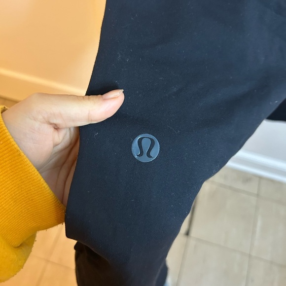 Lululemon Black Wide Leg Drawstring Pants - Picture 6 of 6
